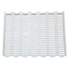Blanc Porcinet Cochon PLASTIQUE Sol Planche Dung Maille 50x60