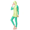 Muslim Swimwear Swimsuit Bathing Suit hw10g   green Burqini