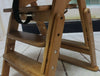 Folding Wooden Baby Highchair High Chair Reclining Booster Seat Recliner Foldabl