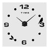 Diy Wanduhr 3d Acryl Eva Super Groß Wohnzimmer Schwarz