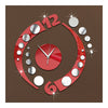 Creative Wall Clock Arc Acrylic 3D Mirror