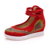 Chinese Ethnic Embroidery Inner high Heel Elevator Cheongsam Dress Shoes Arrow