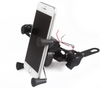 X-shape Cellphone Mount Universal Motorcycle Mount Cell Phone Holder USB Charger