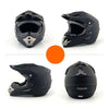 Moto Motocicleta Escúter Casco de Seguridad Modelo 801 OPACO Negro