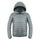 Light Thin Short Down Coat Man Hooded Fashionable   light grey