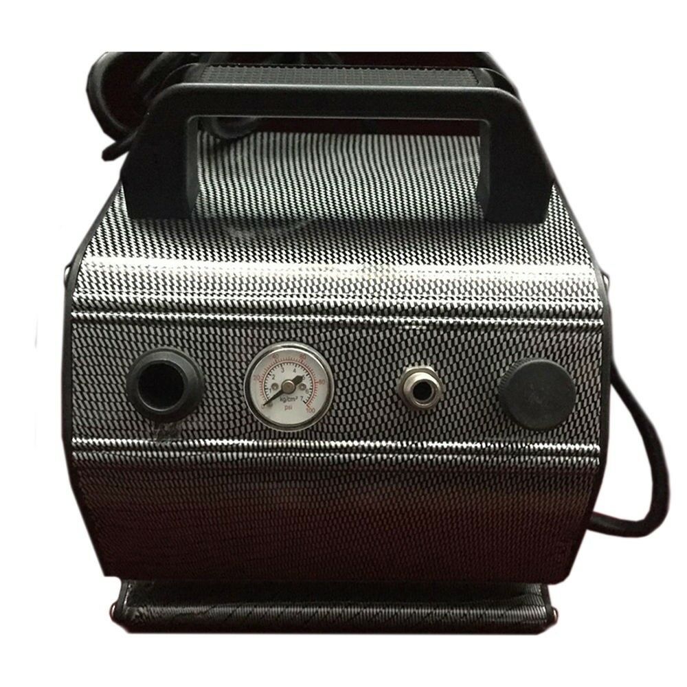 Airbrush Compressor Kit for Icing Cakes and Makeup Nail Tatoo black