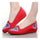 Kite Pointed Old Beijing Cloth Embroidered Shoes   red