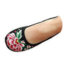 Old Beijing Cloth Embroidered Shoes Plum Blossom