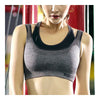 Letters Bra Shockproof Wireless Fitness Yoga Sports