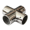 Stainless Steel Marine Yacht Cross Joint 22mm