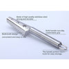 304 Acero Inoxidable Raspado Basculas Pez Scaler Skinner Vbars