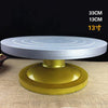 Cake Decorating Turntable Plastic Cake Plaster with 13-inch non-slip Mat