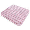 TPR Non-slip Ground Mat  dot pink   36*71cm
