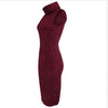 Winter Neu Hot Damen Mode Sexy mit Kapuze Bodycon Gewickelt Warm Abiball Club