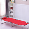 outdoor camping portable folded bed stretcher canvas office noon break march