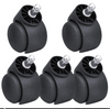 5x 50mm  2" Swivel Castors Wheels Office Chair Caster 30kg/66lbs