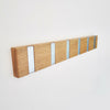 Wandtür Montiert Oak Massivholz Zink Nickel 6 Haken Mantel Haken Hut Ständer