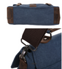 New Mens Tactical Military Vintage Trailblazer Laptop Bag with Leather Accents