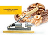 Mechanical clamp whole peel pecan walnut Shell Cracker device