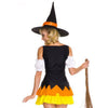 Sorcière Sexy Uniforme Halloween Scène Costumes