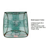 Automatique Filet de Pêche Cage Solid Épais Petit Carré Cage 5 Holes