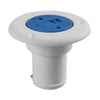 White Boat Deck Water Filler Cap Fill Tank Flange 1.5" Marine Replaces