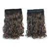 45cm Long extra Thickness Hair Extension Long Curled wave bundle 5 Cards clips
