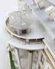 Educativo 3d Modelo Puzzle Jigsaw The White Casa