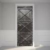 New 3D DIY PVC Waterproof  Door Wall Sticker Iron Door qd021