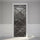 New 3D DIY PVC Waterproof  Door Wall Sticker Iron Door qd021
