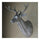 Large Size Plastic Deer Head Wall Hanging Decoration silver