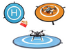 Aterrizaje Pad Helipad Plegable para Dji Phantom 4 3 Mavic pro Dron