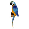 Mediterráneo Decoración Hogar Loro Colgante de Pared Azul Pequeña