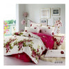 Bed Quilt Duvet Sheet Cover 4PC Set Upscale Cotton 100% 034