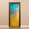 New 3D DIY PVC Waterproof  Door Wall Mural Sticker Starfish qd057