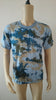 Mens' Camouflage Camo Military Army Outdoors Hunting Fishing T Shirt Cotton Blu