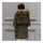 Loose Warm Woman Down Coat Slim Middle Long   army green