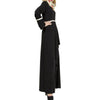 Muslimisch Damen Gewebe Langes Kleid