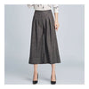 Ninth Loose Pants Blending All-match Casual Seventh Trousers grey S