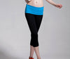 Women Yoga Running Elastic Sport Leggings Fitness Trouser Capri Trousers Pants