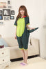 Unisex Adult Pajamas Cosplay Costume Animal one piece sleepwear Suit Summer 09