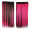 5 Cards Long Straight Hair Piece Wig