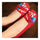 Casual Old Beijing Cloth Embroidered Shoes   red
