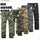 Fashion Mens Work Trousers Military Army Cargo Camo Combat Multi-pocket Pants