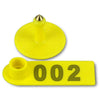 Ear Number  100pcs Laser Sheep Ear Tag Tagger