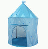 Portable Blue Boys Folding Tent Play House Castle Tent for kids Outdoor Indoor