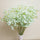 10pcs of artificial fake baby's breath full of stars silk bouquet bride wedding