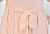 Romantic Mint Blue Pleated Asymmetrical Hi Lo Party Dress