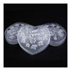 Heart shape comb honey box Food Level Plastic