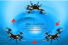 Syma X5sw Wi-Fi FPV 2.4ghz 2,0 Mp HD Camer Blanc ou Noir